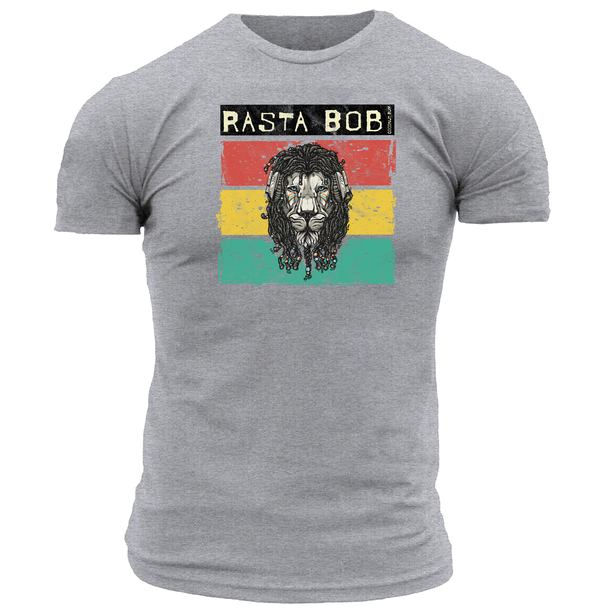 Rasta Bob Coconut Rum - Men's Tee
