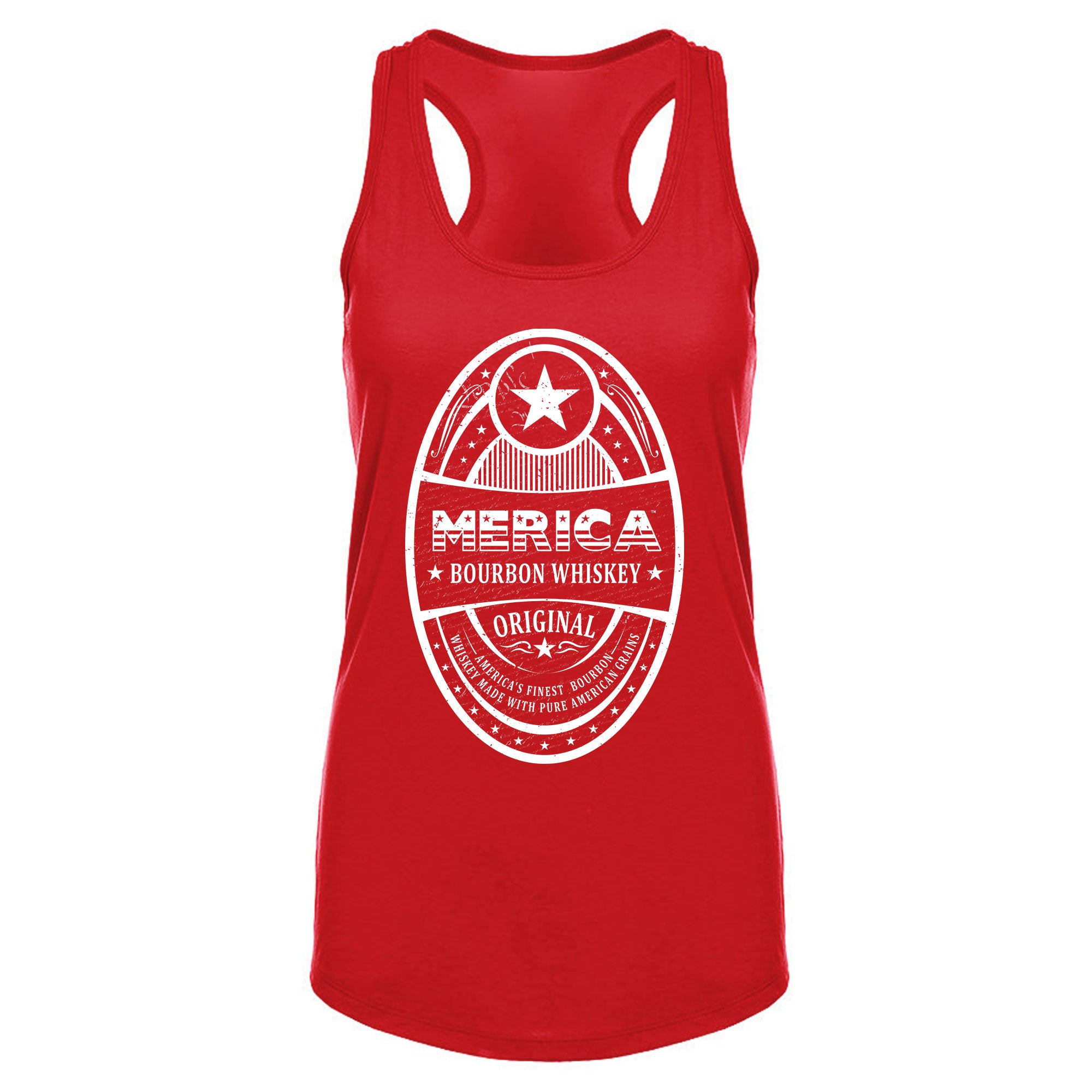 Merica Bourbon Label - Women's Tank Top