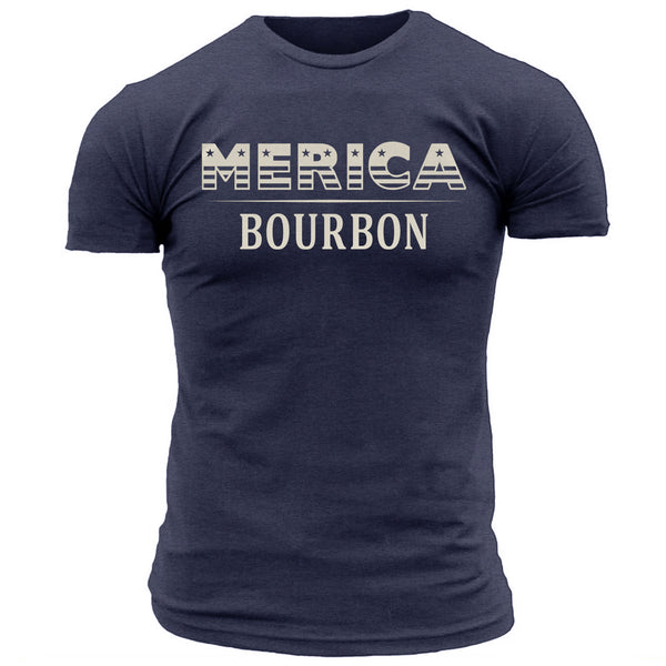 Merica Bourbon - Men's Tee