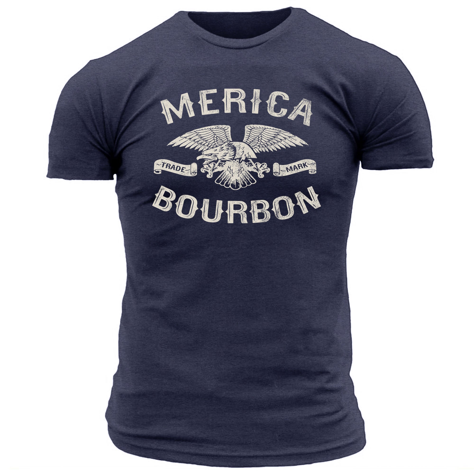 Merica Bourbon Eagle - Men's Tee