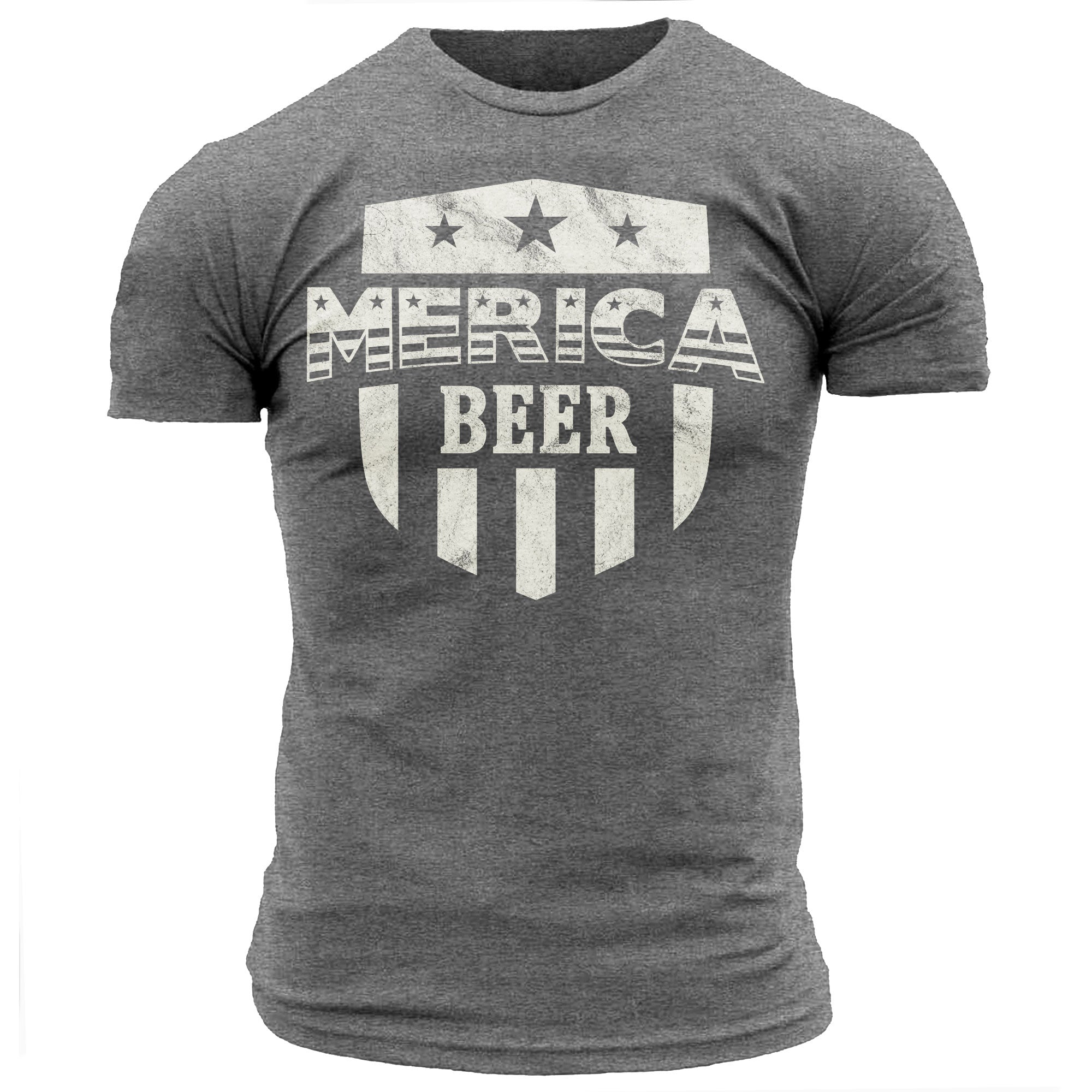 Merica Beer Shield #onecolor - Men's Tee