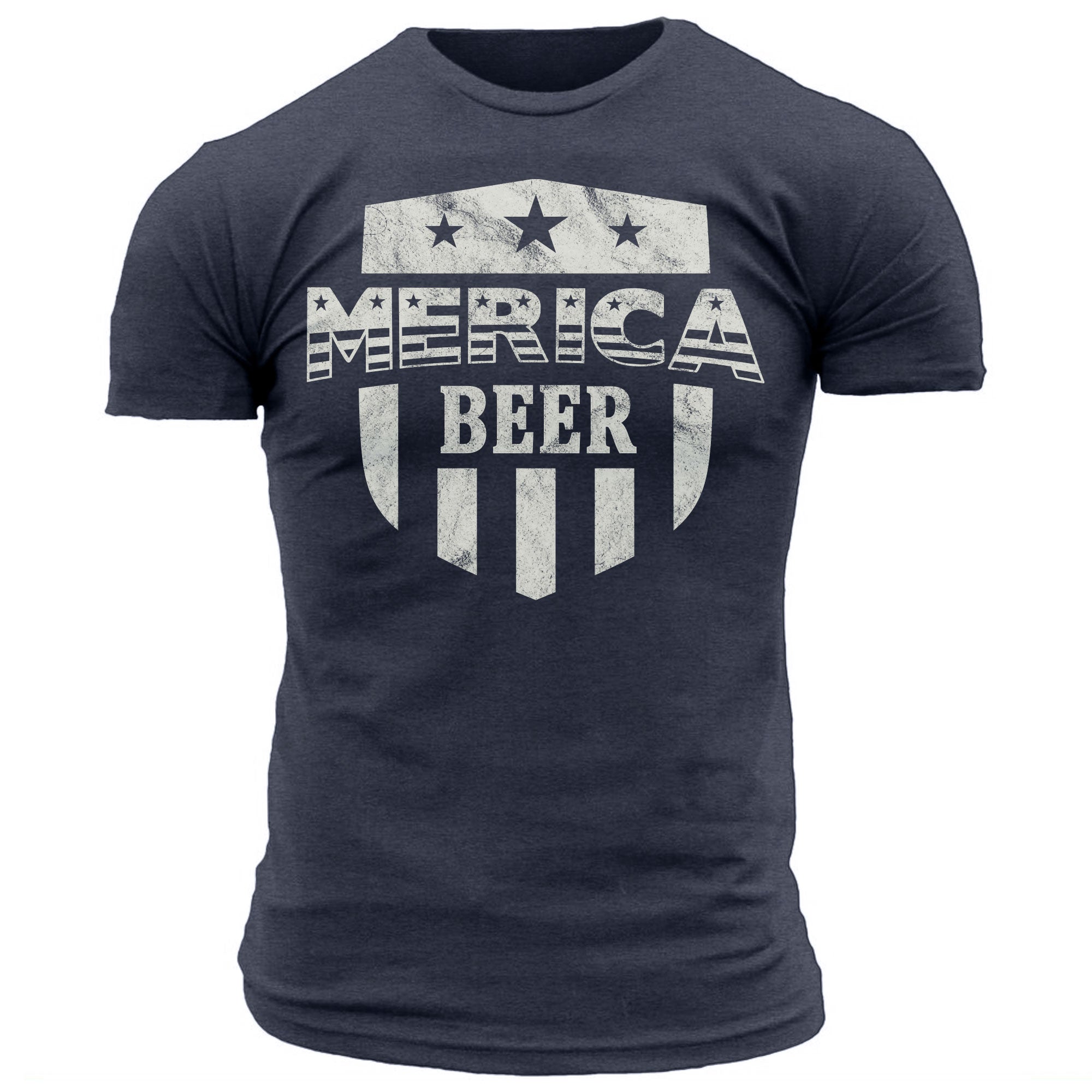 Merica Beer Shield #onecolor - Men's Tee