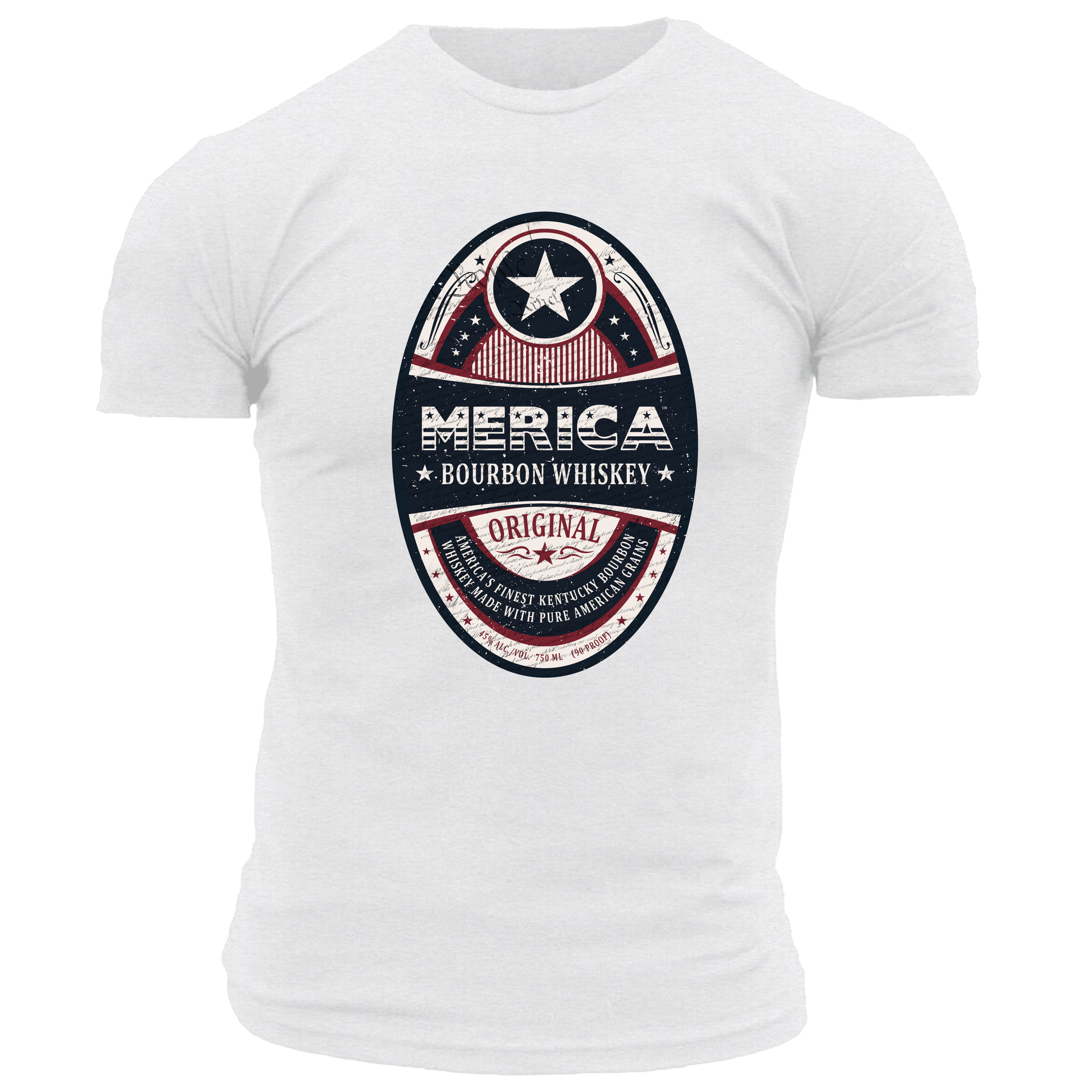 Merica Bourbon - Men's Tee