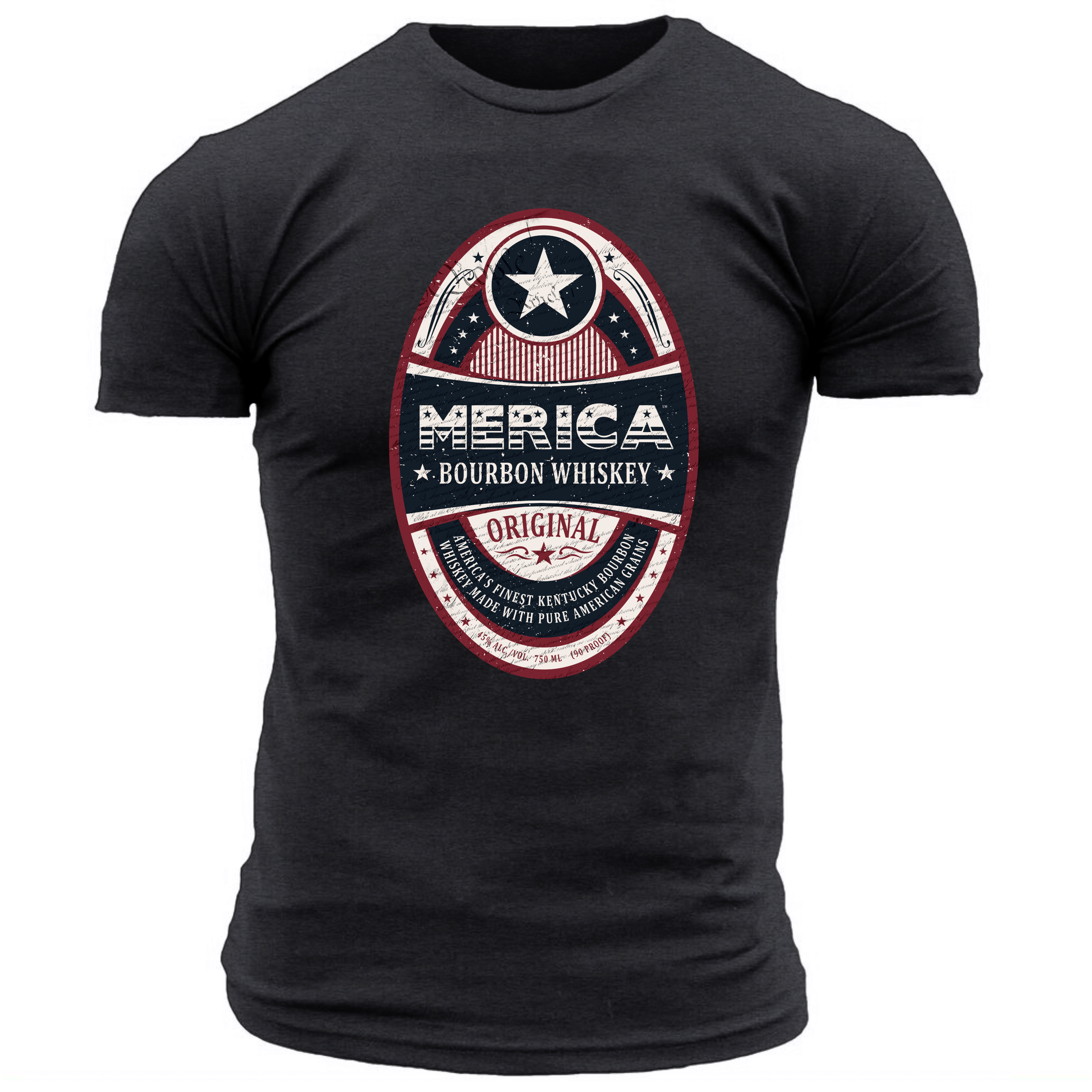 Merica Bourbon - Men's Tee
