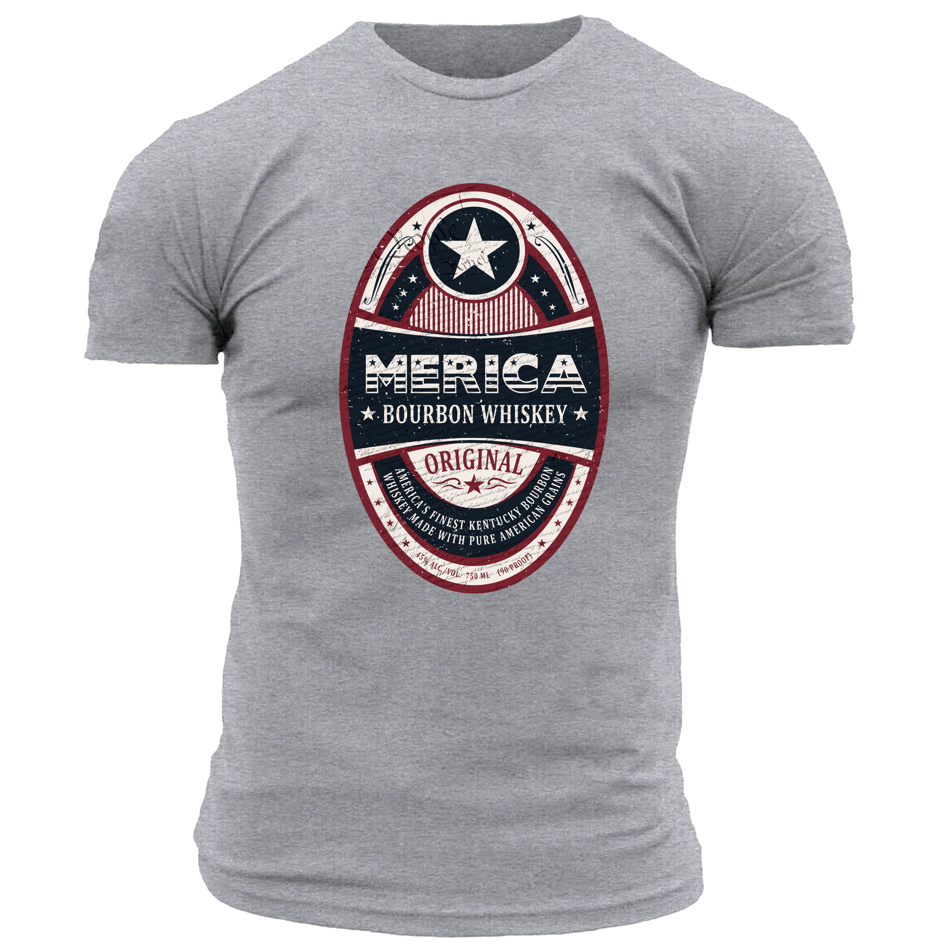 Merica Bourbon - Men's Tee