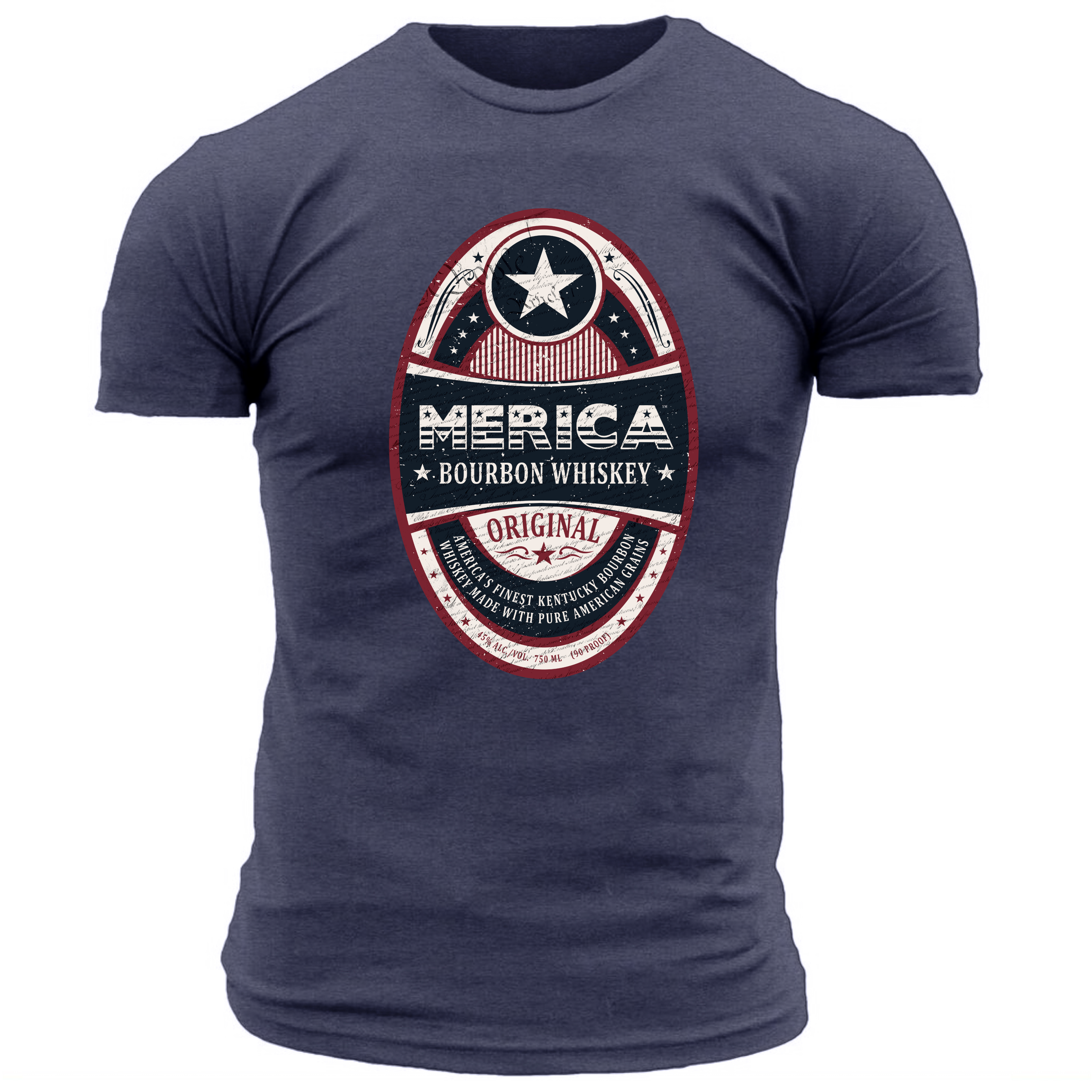 Merica Bourbon - Men's Tee