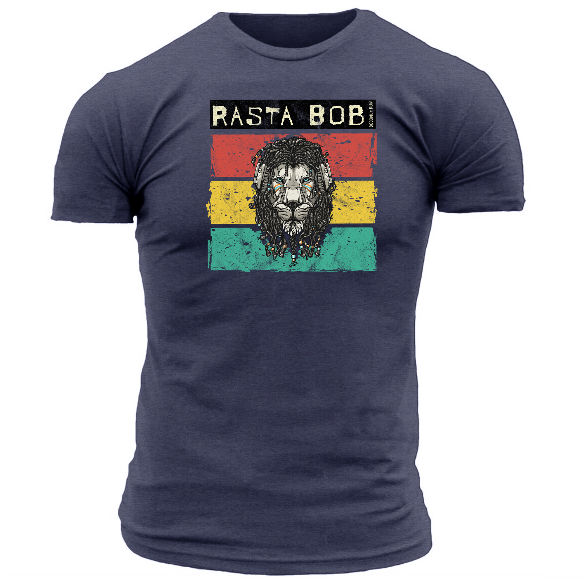 Rasta Bob Coconut Rum - Men's Tee