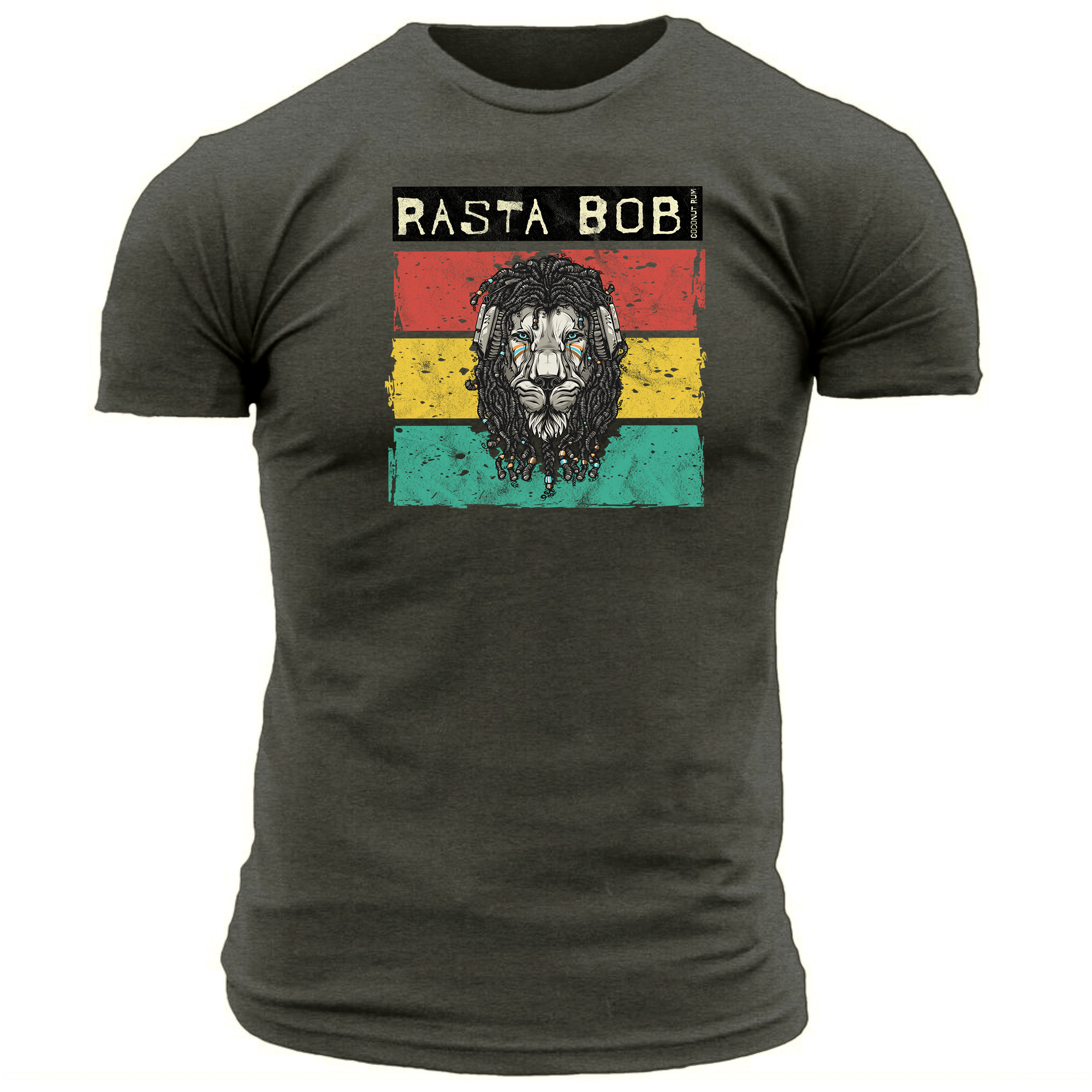 Rasta Bob Coconut Rum - Men's Tee