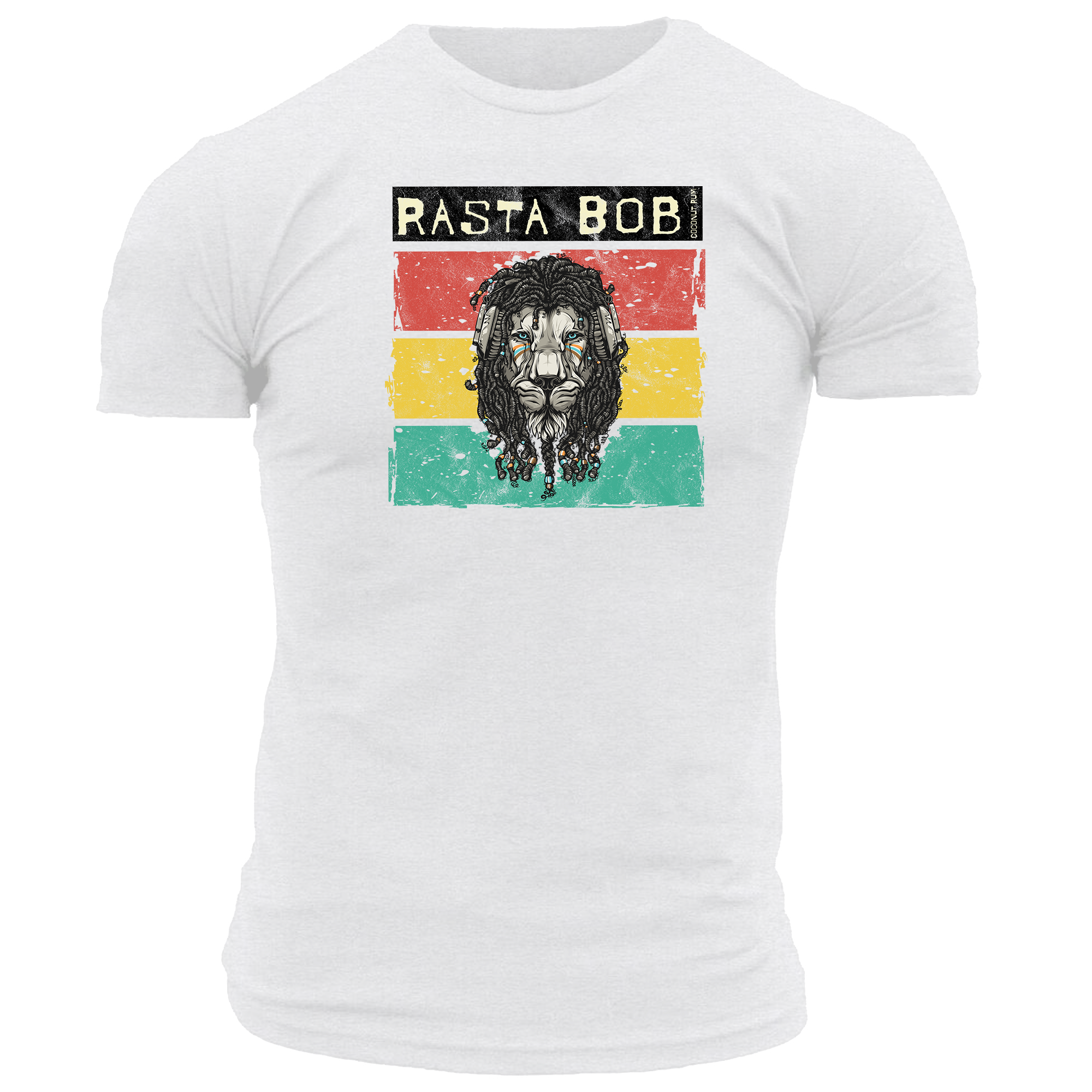 Rasta Bob Coconut Rum - Men's Tee