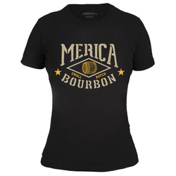 Merica Bourbon Barrel - Women's Tee