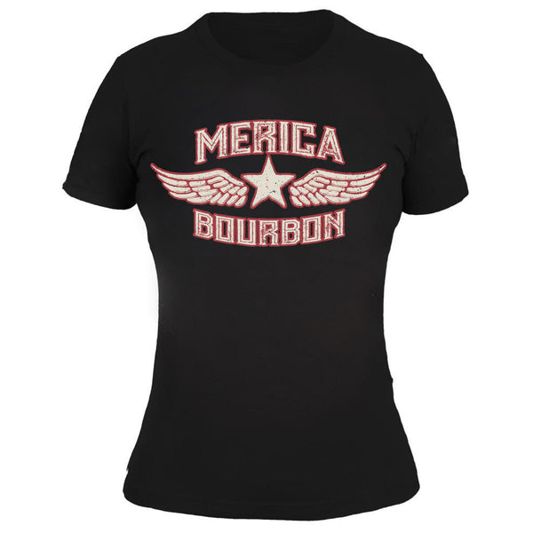 Merica Bourbon Wings - Women's Tee