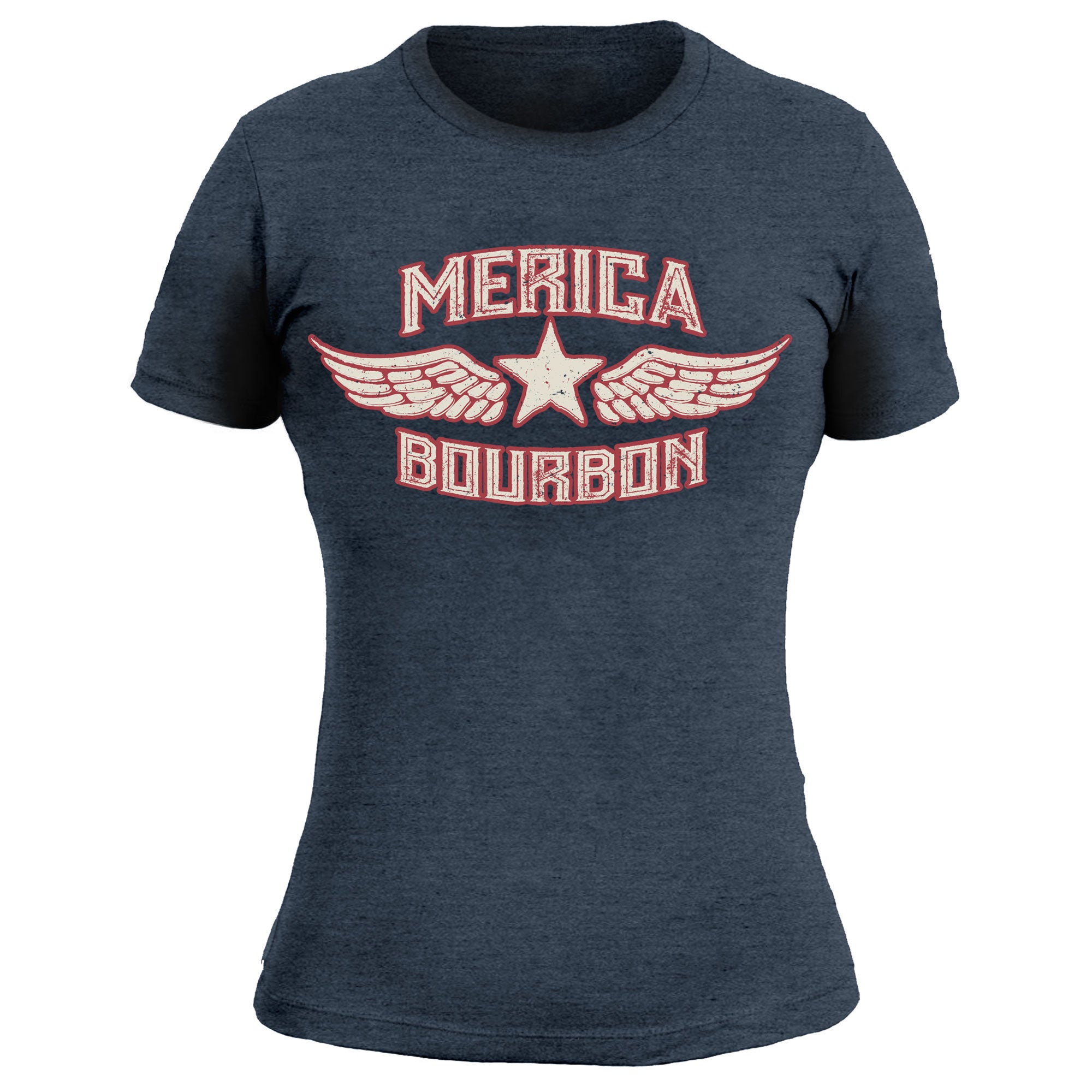 Merica Bourbon Wings - Women's Tee