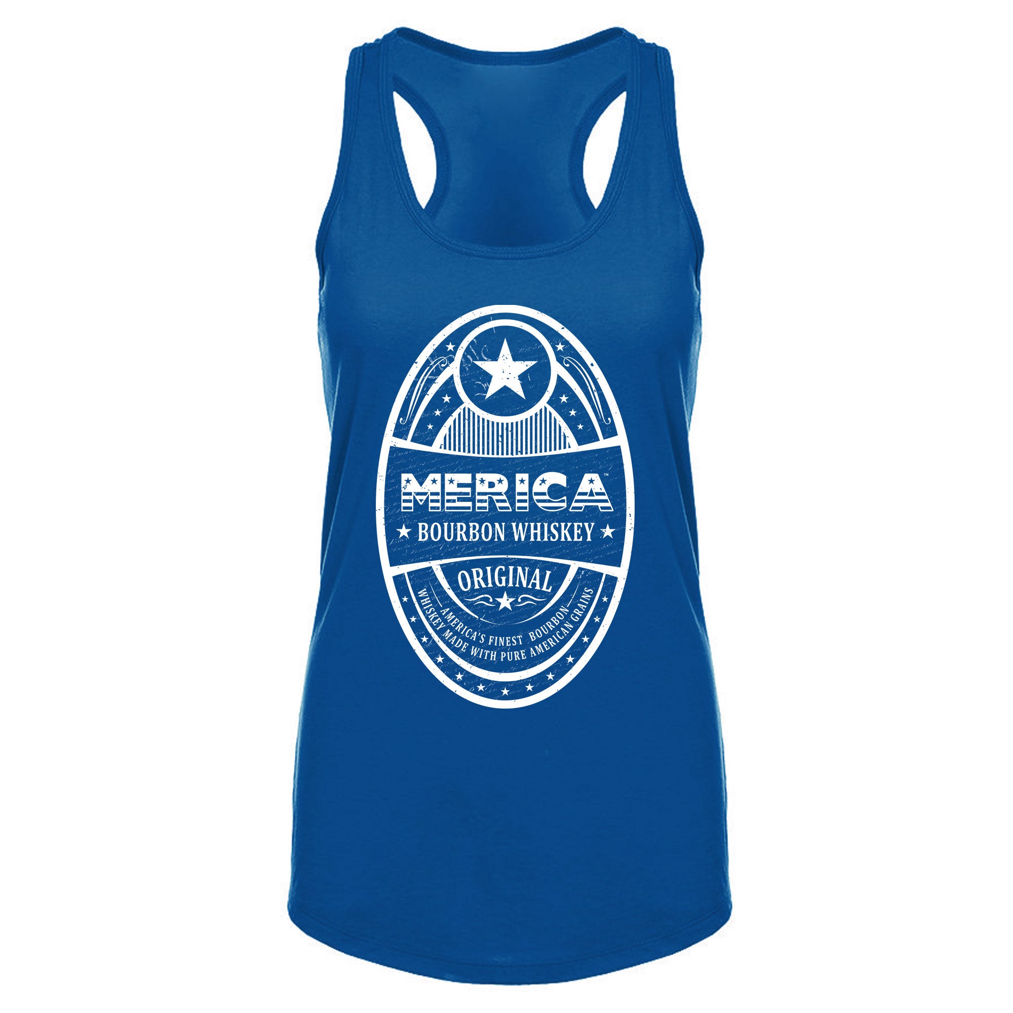 Merica Bourbon Label - Women's Tank Top