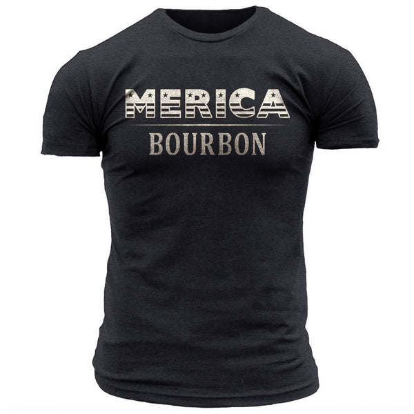 Merica Bourbon - Men's Tee