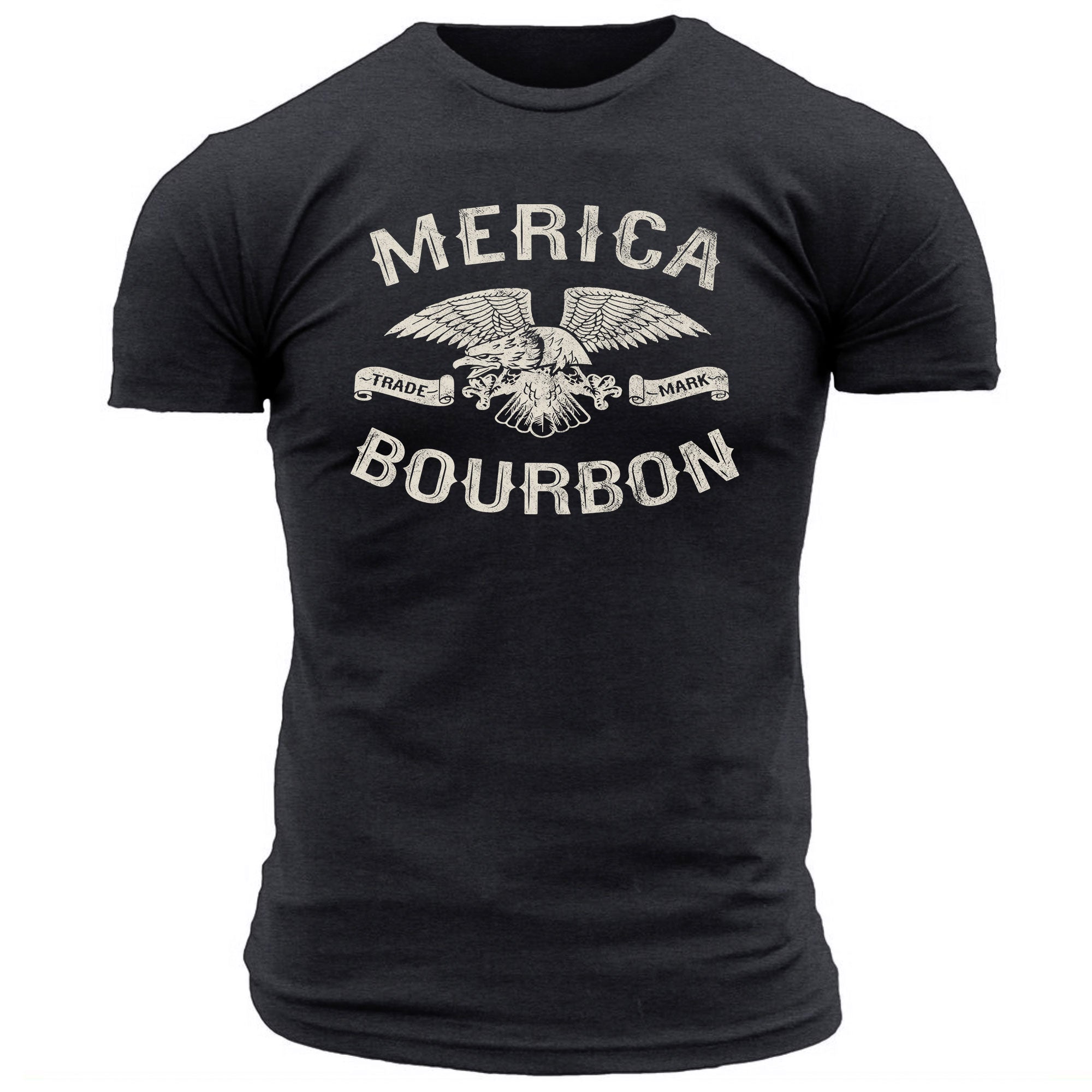 Merica Bourbon Eagle - Men's Tee