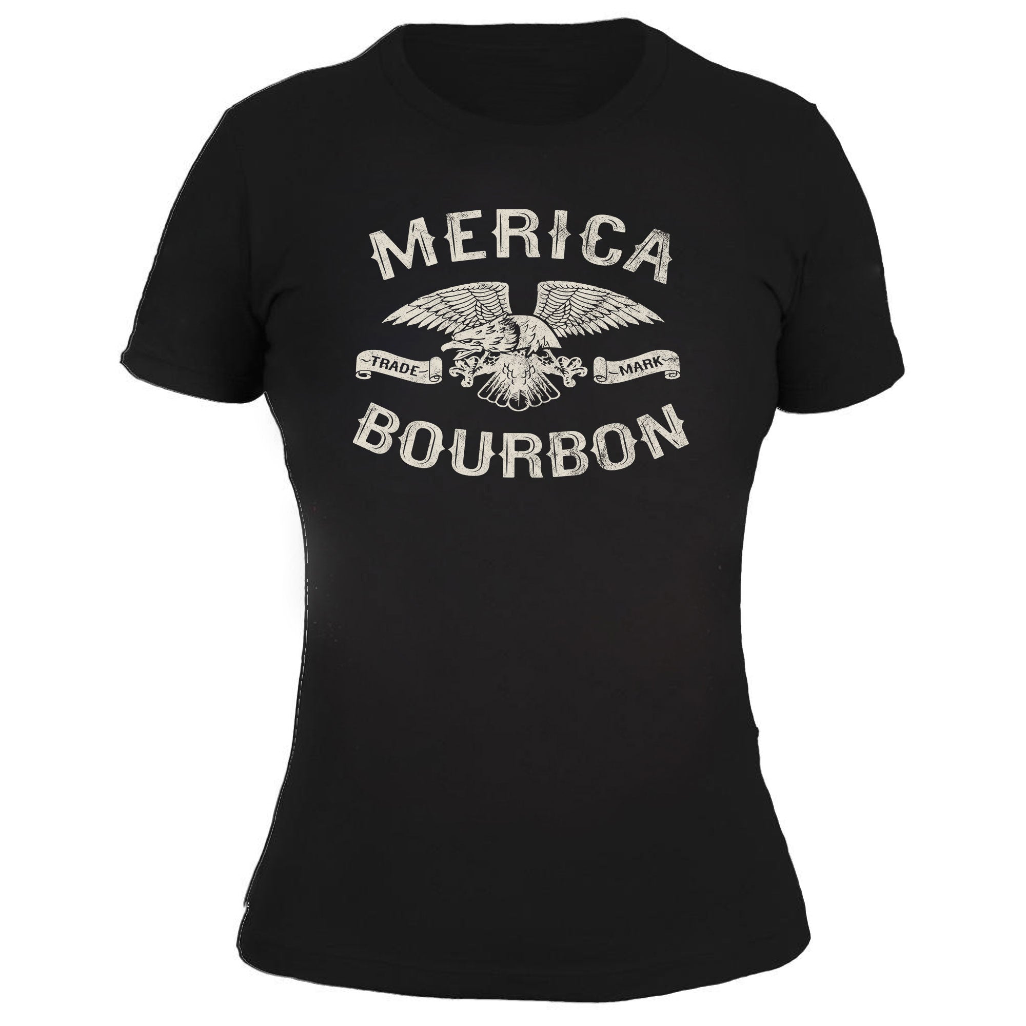 Merica Bourbon Eagle - Women's Tee