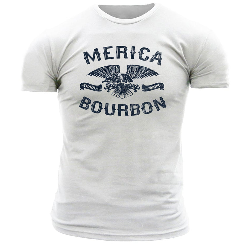 Merica Bourbon Eagle - Men's Tee