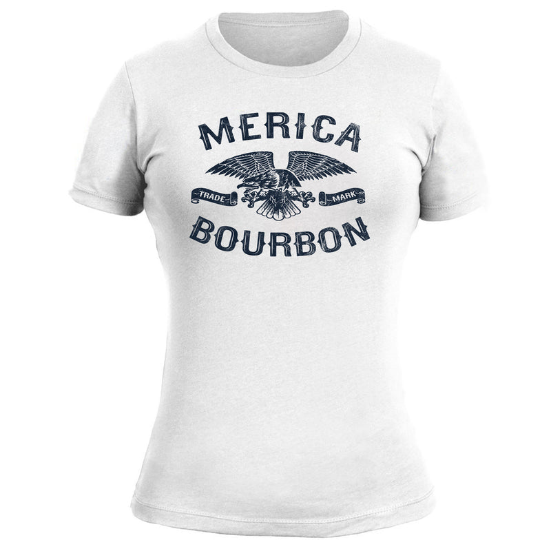 Merica Bourbon Eagle - Women's Tee