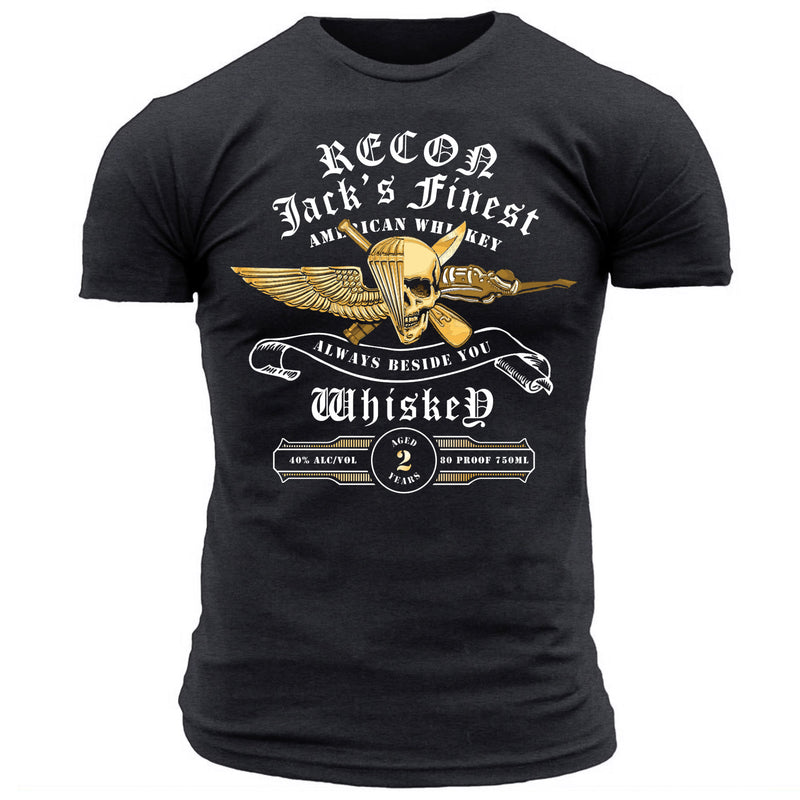 RECON Jack's Finest Whiskey - Men's Tee