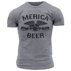 Merica Beer Eagle - Men's Tee