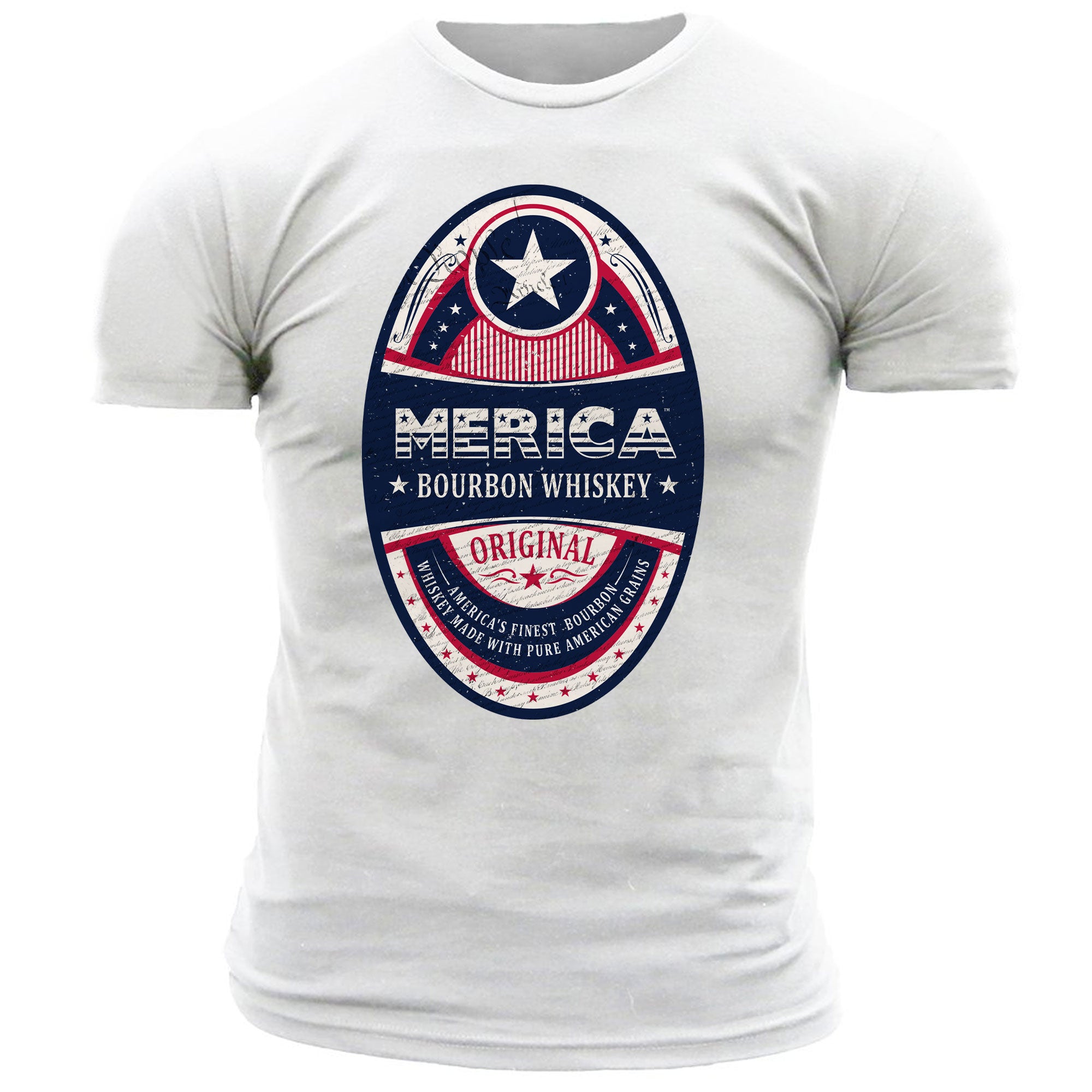 Merica Bourbon - Men's Tee